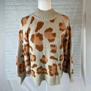 Vici dolls Very j giraffe balloon oversized sweater woman’s size M boutique cute